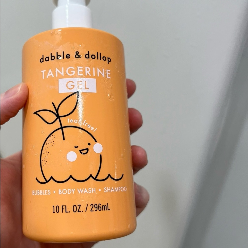 Dabble and Dollop -tangerine